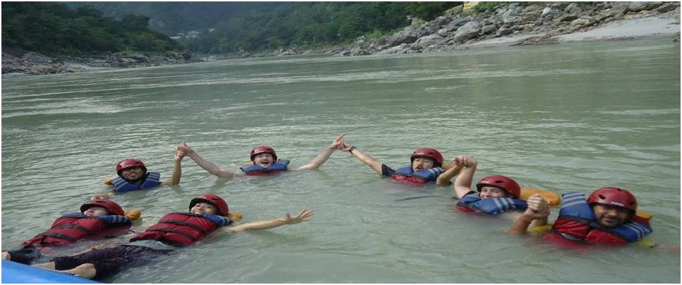River Rafting with body Surfing in Rishikesh