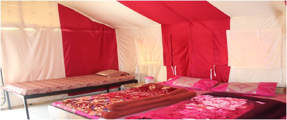 1 night 2 days Rishikesh Uttarakhand Camping tour packages