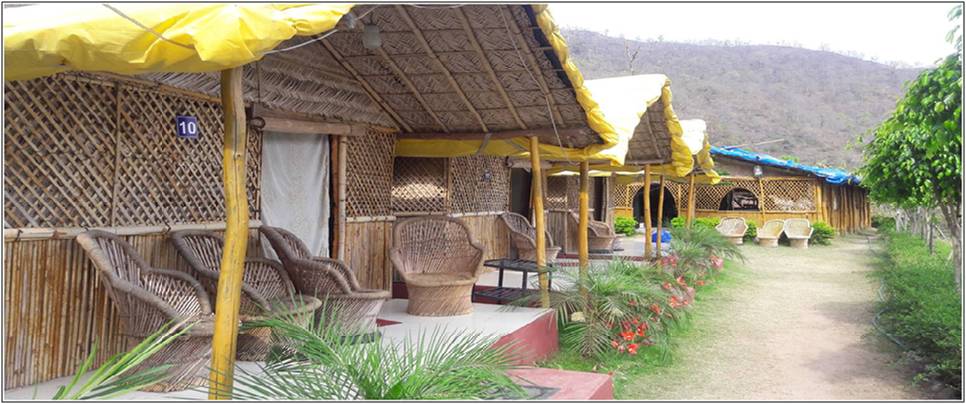 night stay at Bamboo Forest Hut Cottages rishikesh
